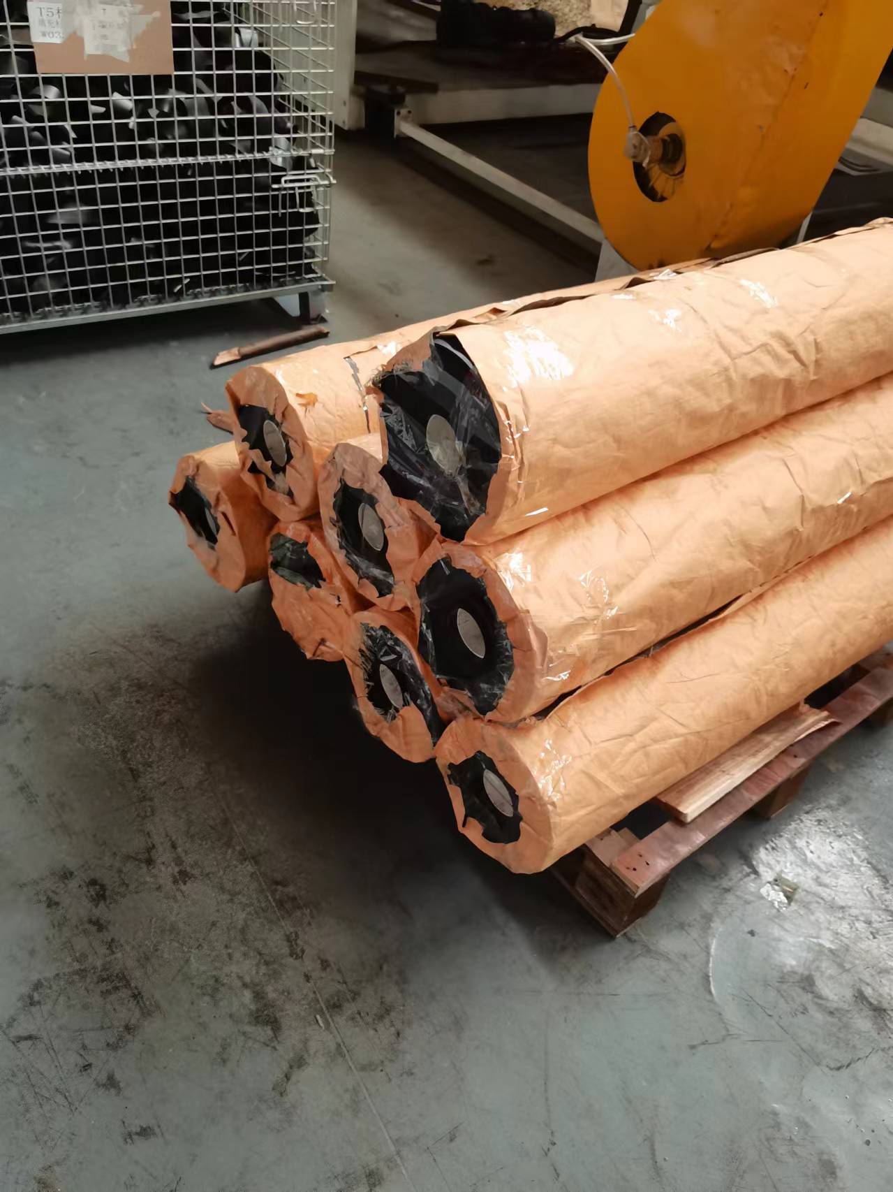Sheet materials and rolled materials.