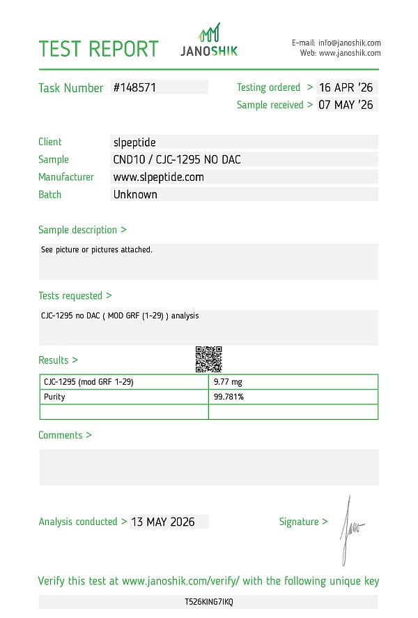 Test Report #148571