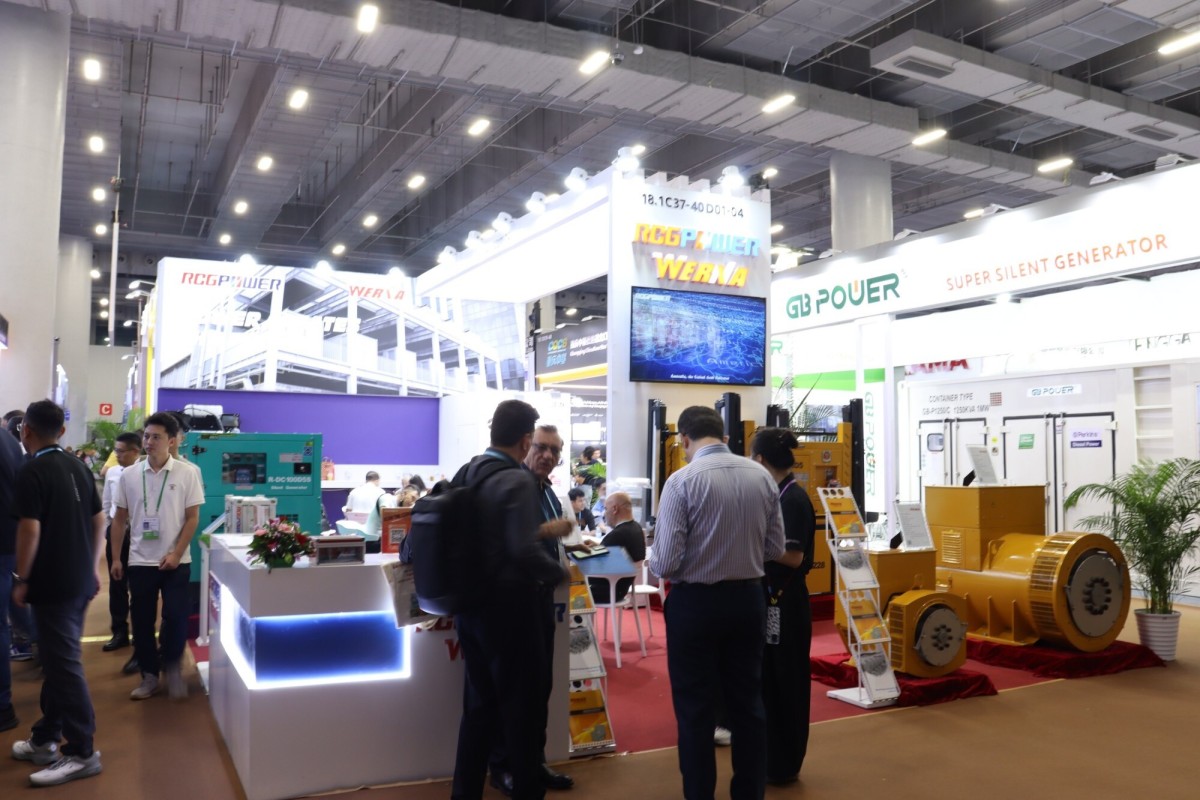 RCGPOWER Shines at the 138th Canton Fair, Smart Power Generation Solutions Draw Attention (2)