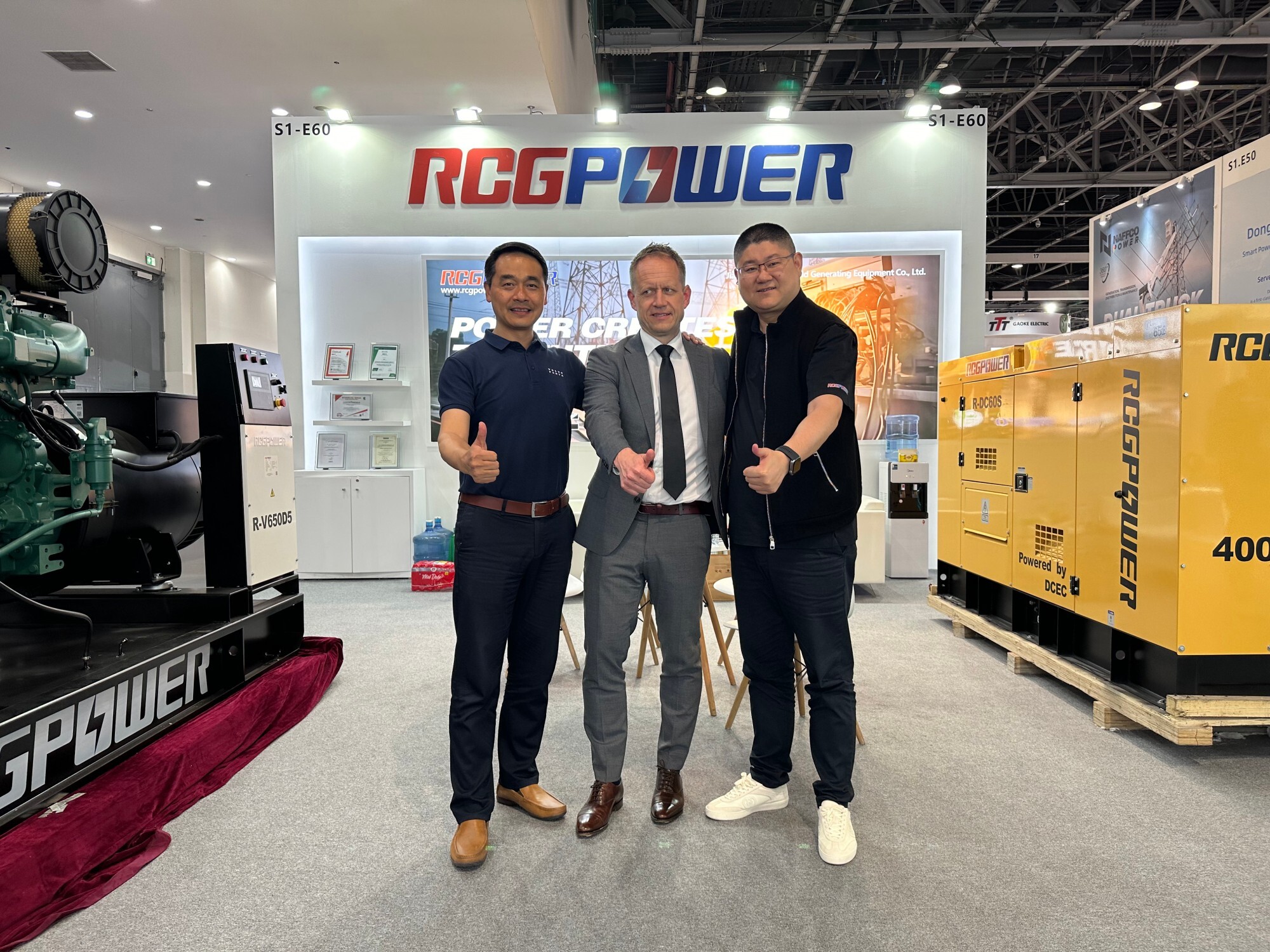 RCGPOWER Shines at Middle East Power Exhibition, Chinese Intelligent Manufacturing Wins International Market Favor