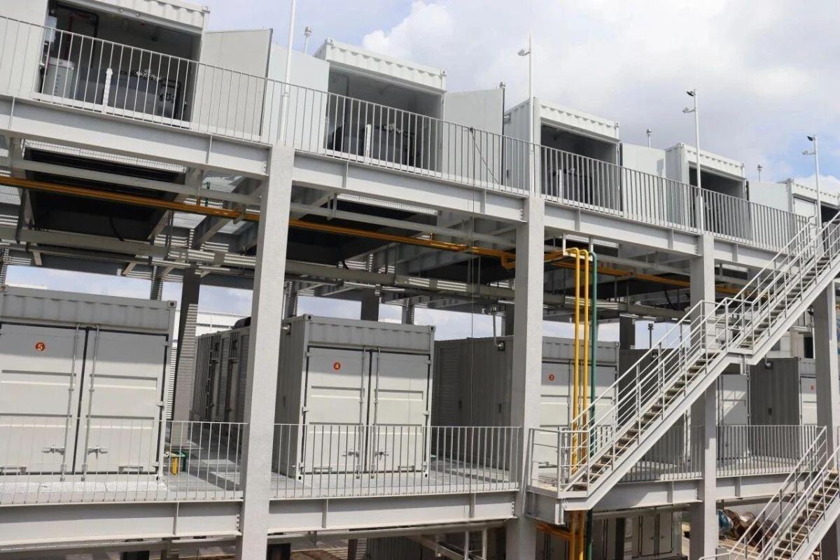 12 units of 1800kW generators power the data center3