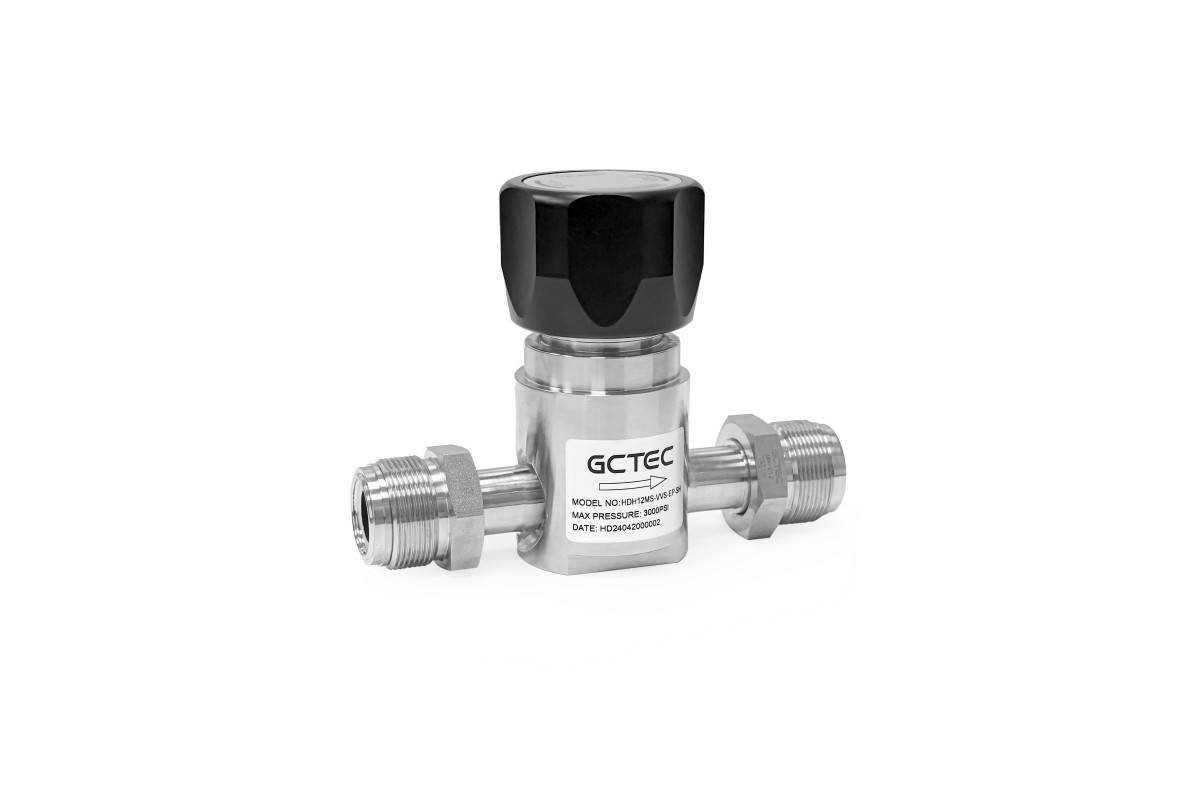 صمام الحجاب الحاجز عالي النقاء من سلسلة HDH العالية - النوع اليدوي غير المثبت على السطح