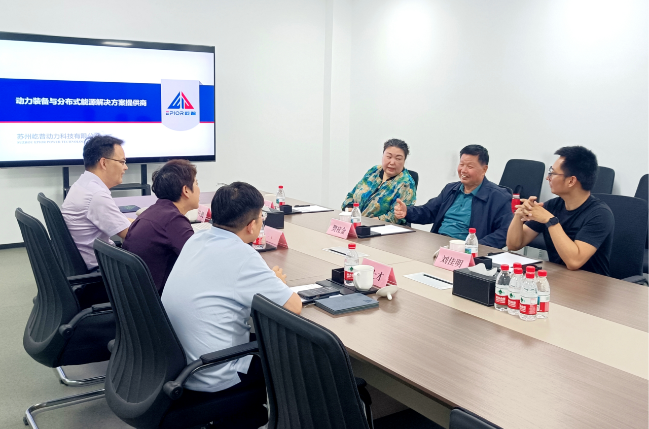EPIOR Power | Former Ambassador Fan Guijin (once accredited to three African countries) and entourage visit our company for an inspection and research tour
