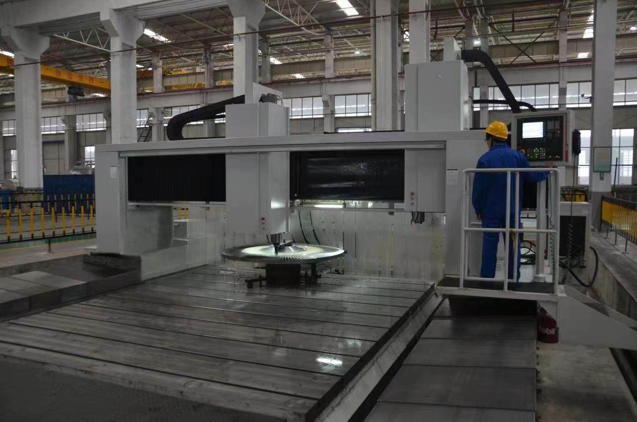 Taladradora de pórtico CNC