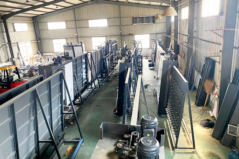The appearance of the factory