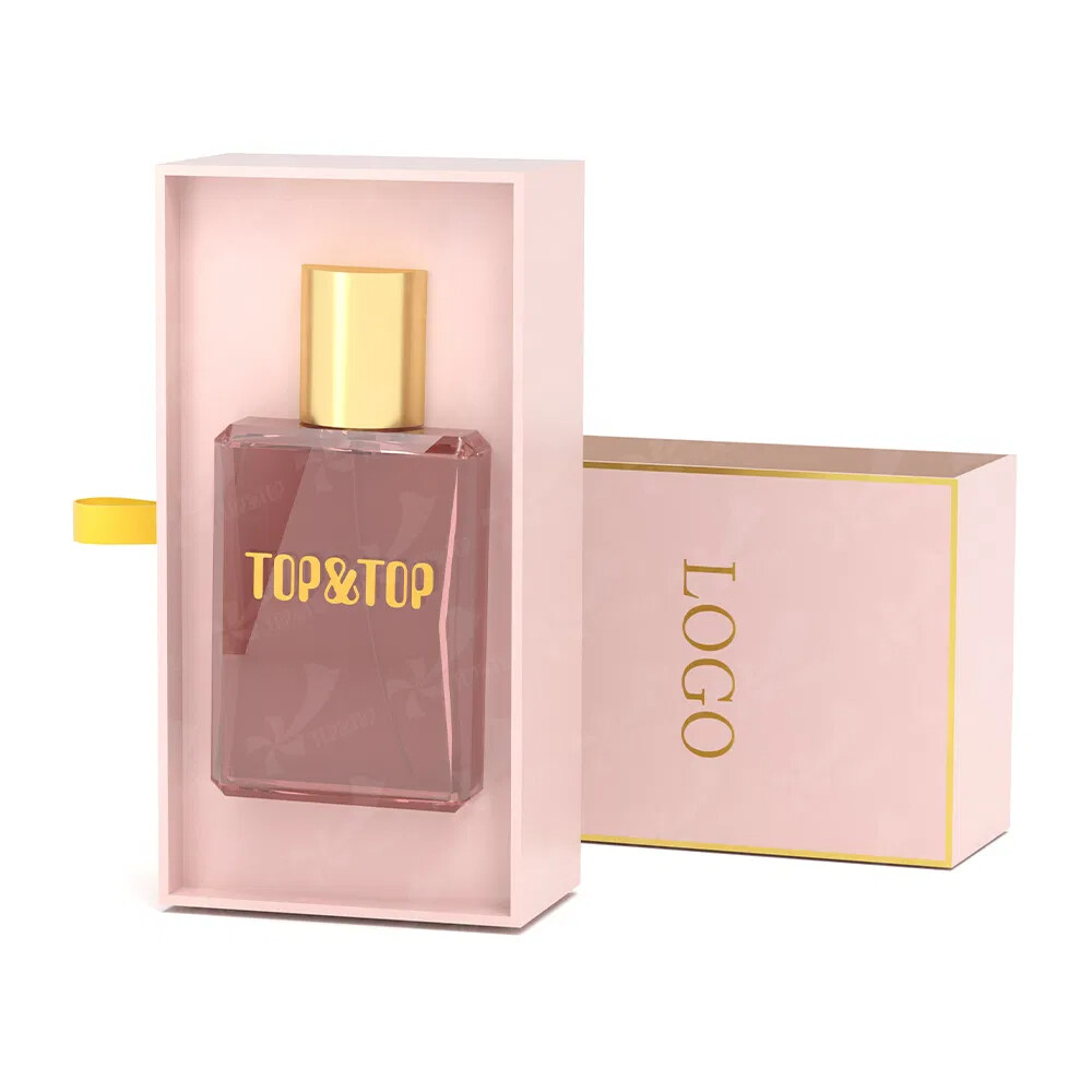 Luxury Drawer Perfume Box | Rigid Cardboard Packaging with Custom Design | High-End Fragrance Gift Box