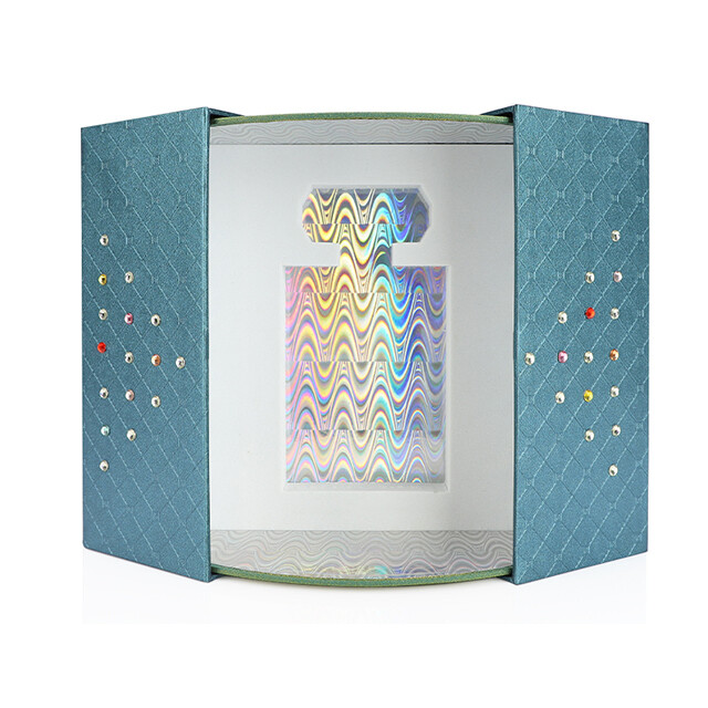 Advanced Two Door Cardboard Perfume Box Premium Gift Set Packaging for Luxury Gifting