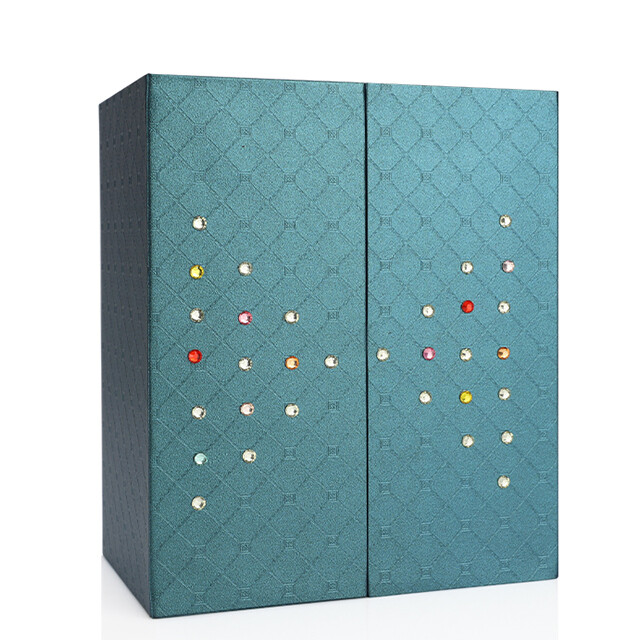 Advanced Two Door Cardboard Perfume Box Premium Gift Set Packaging for Luxury Gifting