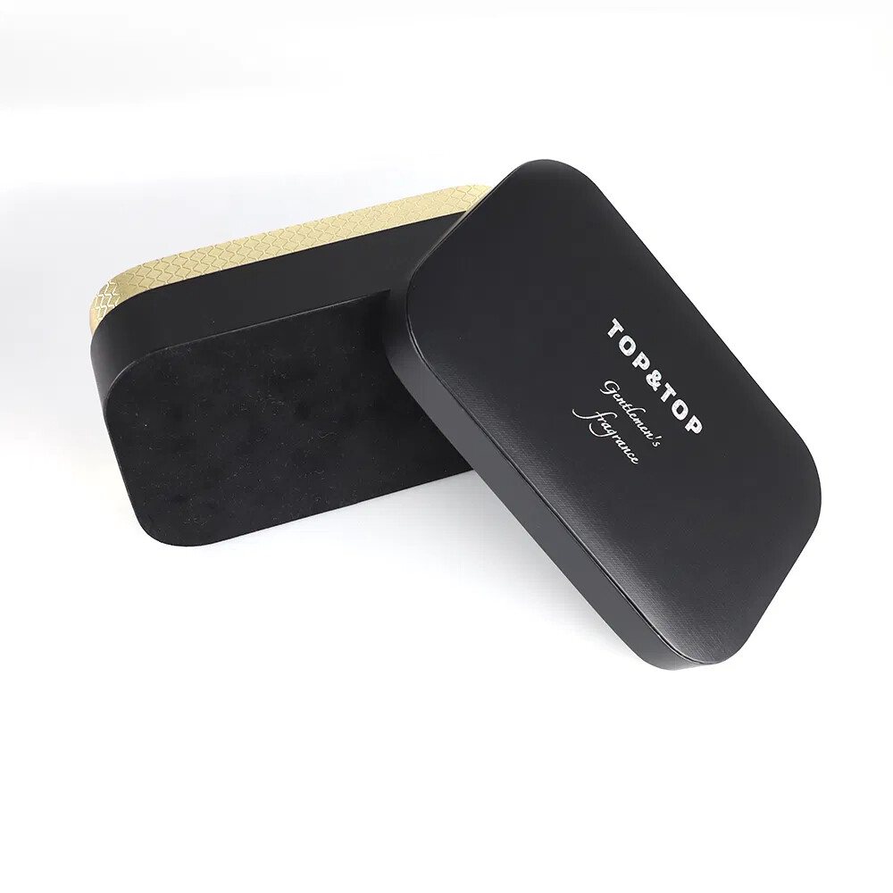 Luxury Custom Logo Perfume Box PU Empty Luxury Storage Packaging for Perfume Essential Oil Shampoo Cosmetics Wood Material