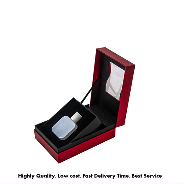 Luxury Men Perfume Oil Magnetic Gift Box Custom Glossy UV Spot Logo 2mm Paper With Embossing Attar Packaging