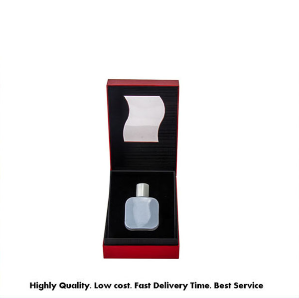 Luxury Men Perfume Oil Magnetic Gift Box Custom Glossy UV Spot Logo 2mm Paper With Embossing Attar Packaging