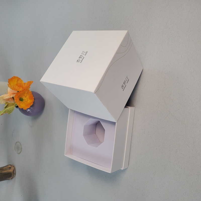 High-End Custom Printed Logo Skincare Magnetic Gift Box Hard Rigid Cardboard Folding Telescope Eyelash Packaging Perfume