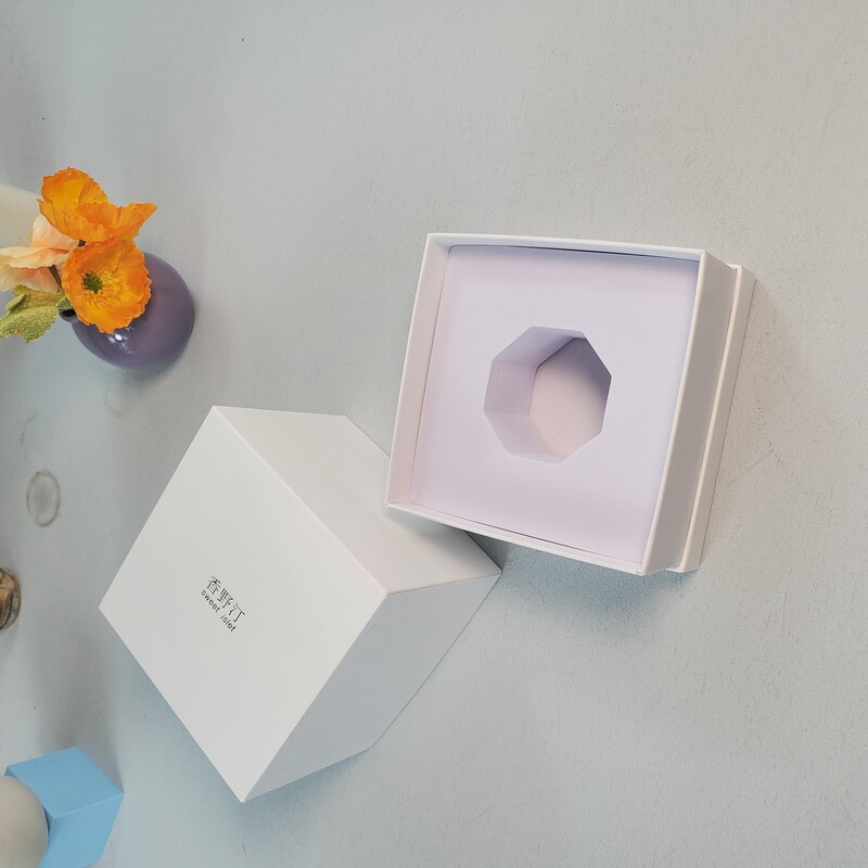 High-End Custom Printed Logo Skincare Magnetic Gift Box Hard Rigid Cardboard Folding Telescope Eyelash Packaging Perfume