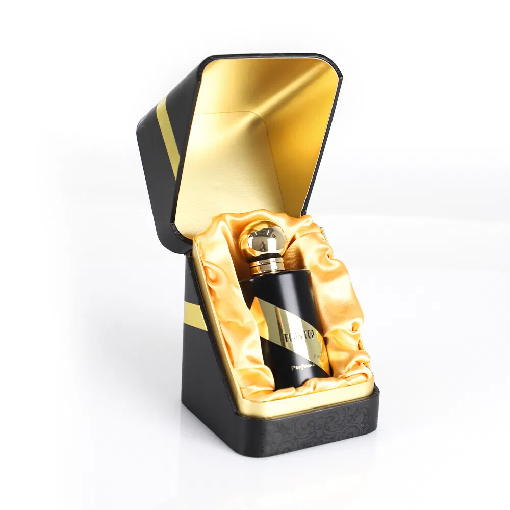 Custom Logo Perfume Packaging Paper Box Luxury Recyclable Cardboard Gift Box for Fragrance Packing with Bag