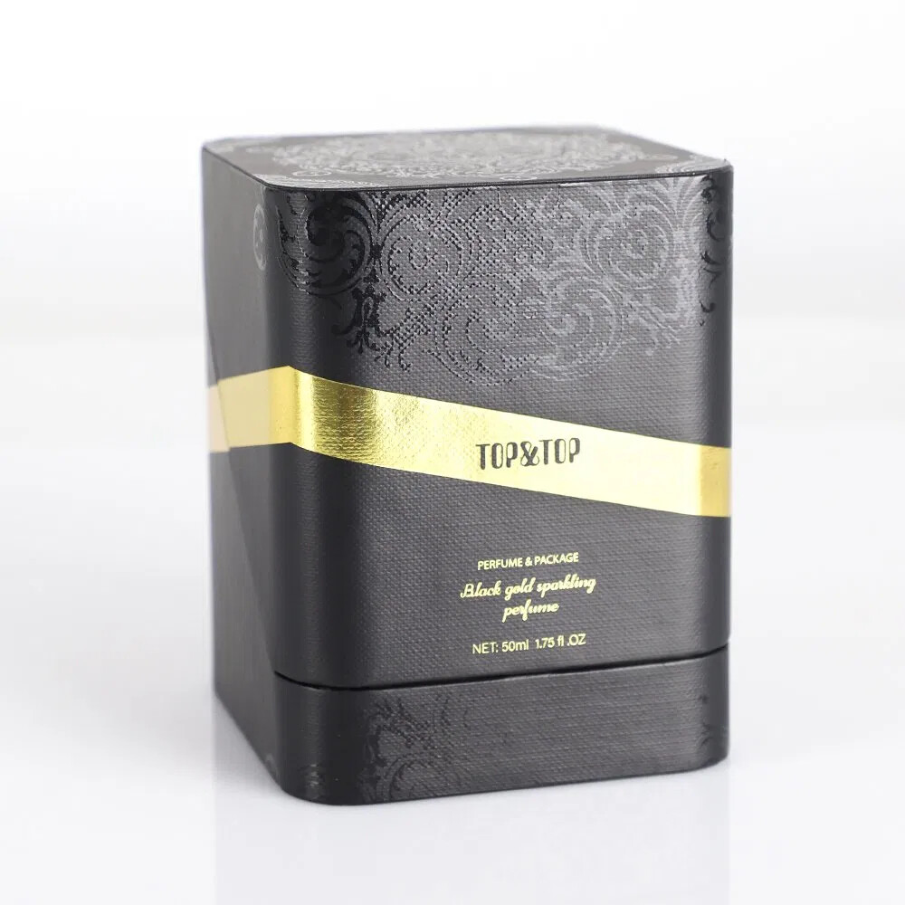 Custom Logo Perfume Packaging Paper Box Luxury Recyclable Cardboard Gift Box for Fragrance Packing with Bag