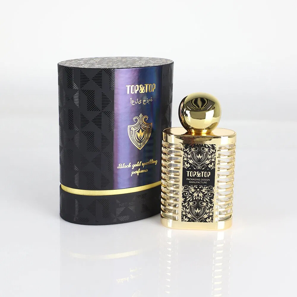 Recyclable Green Logo Design Handmade Rigid Cosmetics Perfume Magnetic Gift Packaging Boxes with EVA Sponge Insert