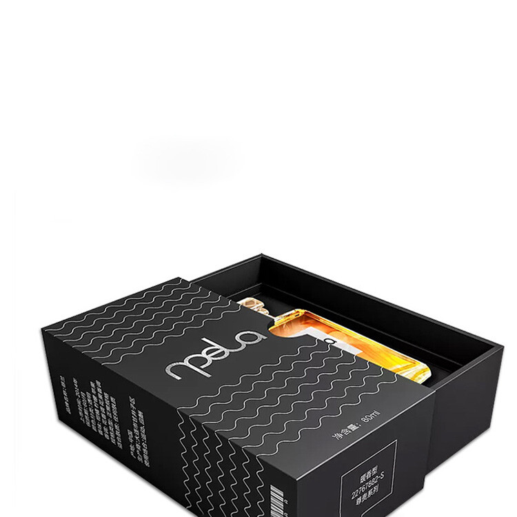 Luxury Drawer Perfume Box | Rigid Cardboard Packaging with Custom Design | High-End Fragrance Gift Box