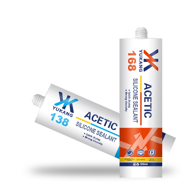 Acidic silicone adhesive