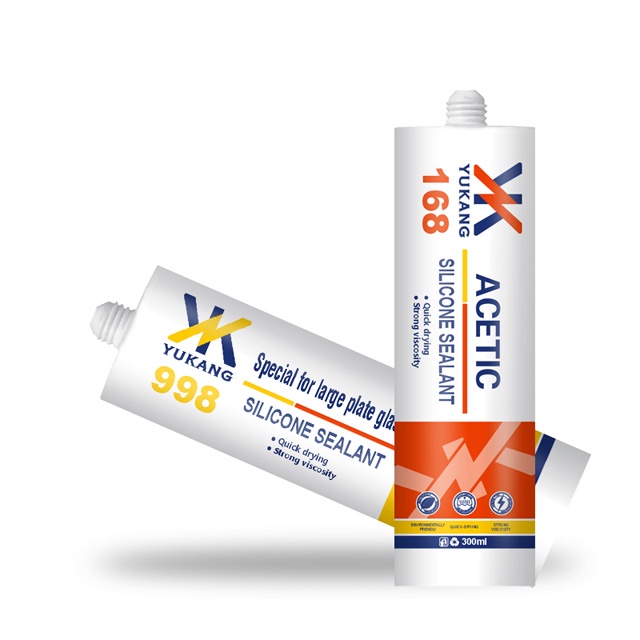 Acidic silicone adhesive