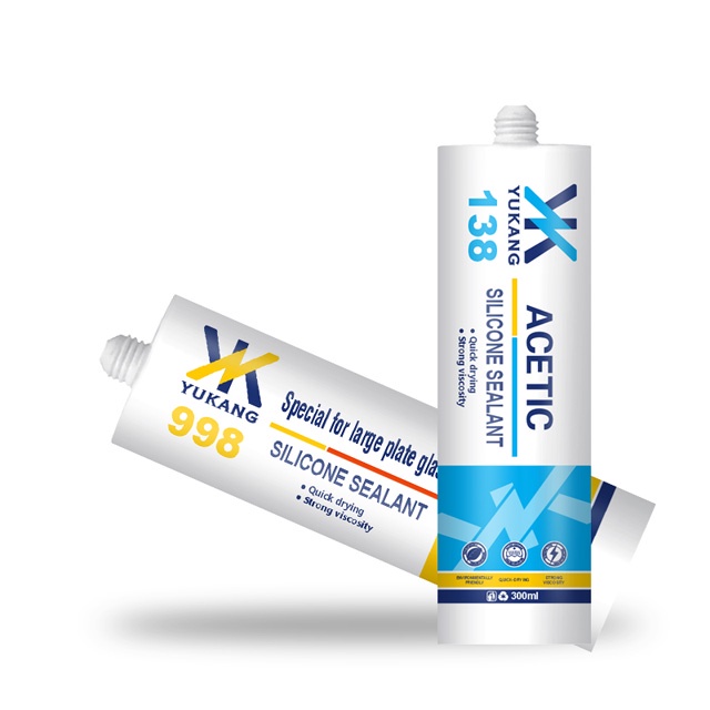 Acidic silicone adhesive