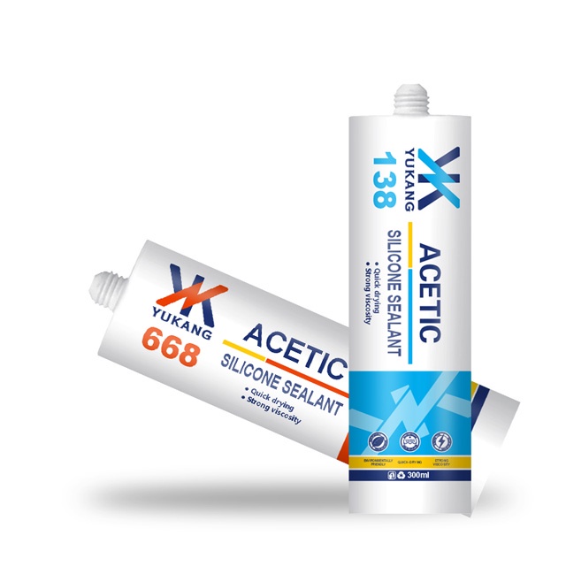 Acidic silicone adhesive