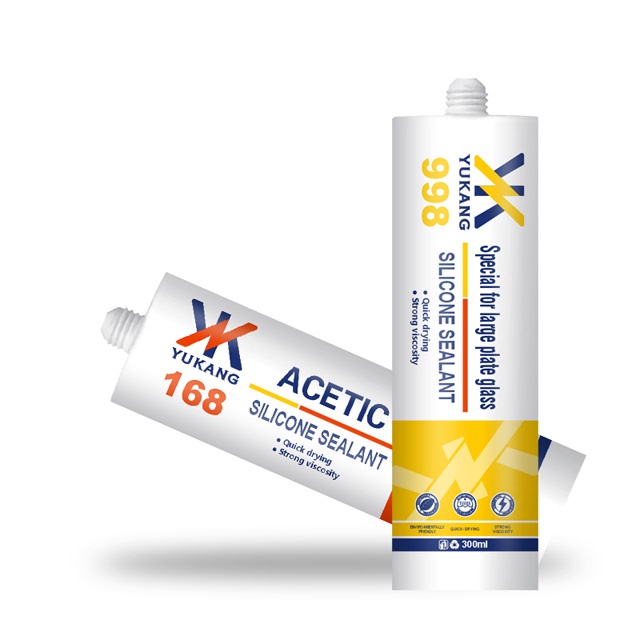 Acidic silicone adhesive