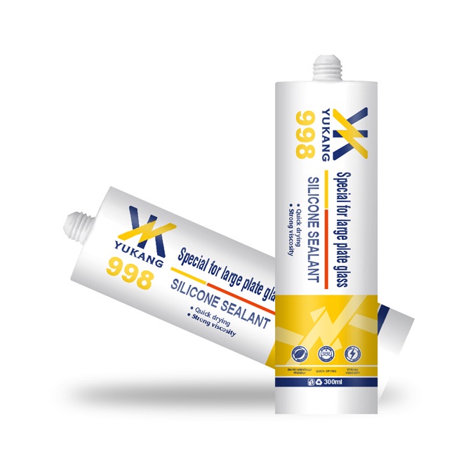 Acidic silicone adhesive