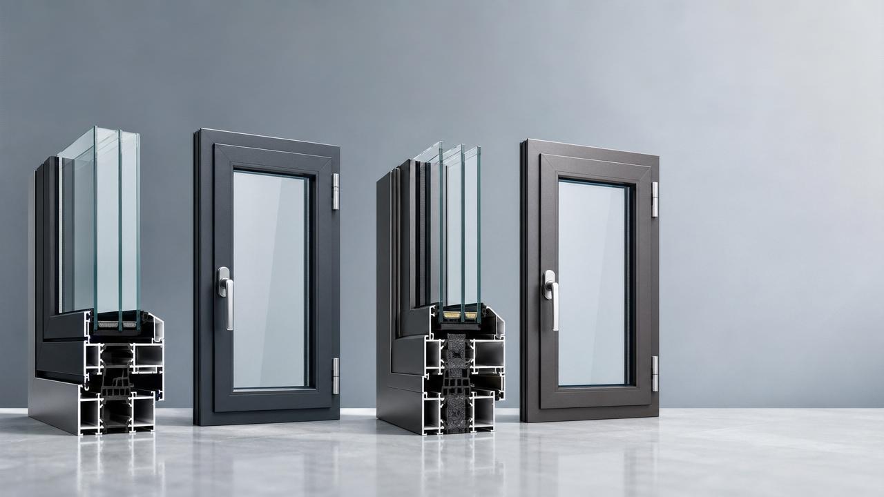 Aluminum Windows Price Comparison: Standard vs Thermal Break