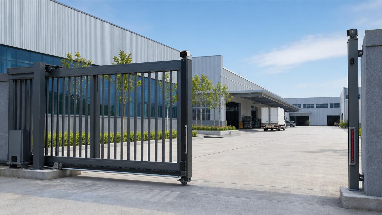 Best Electric Sliding Gate Options for Warehouses, Factories, and Logistics Yards