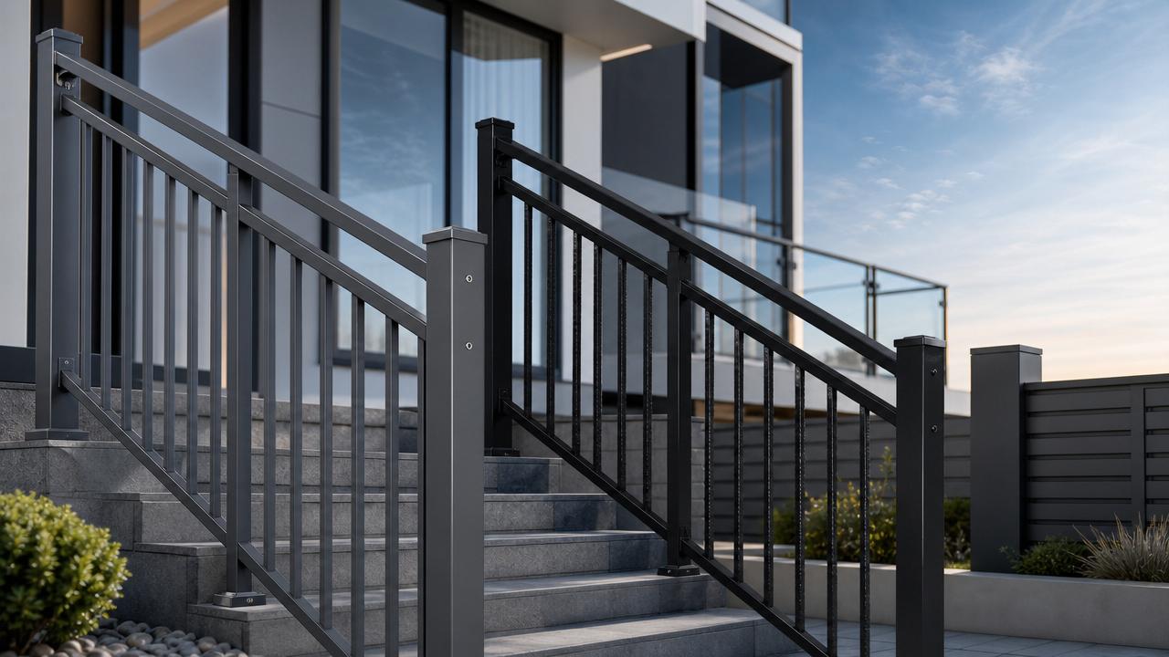Aluminum Stair Railing vs Steel: Differences in Weight, Rust Resistance, and Cost