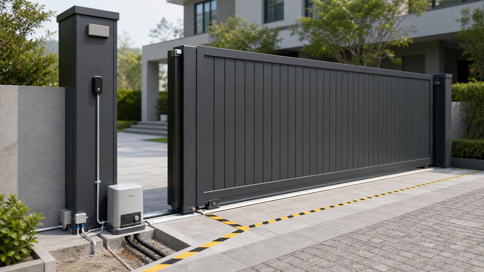 Electric Courtyard Gate Planning: Power, Safety, and Space to Check First