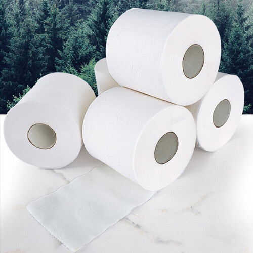 WHOLESALE SOFT WOOD 4PLY TOILET PAPER