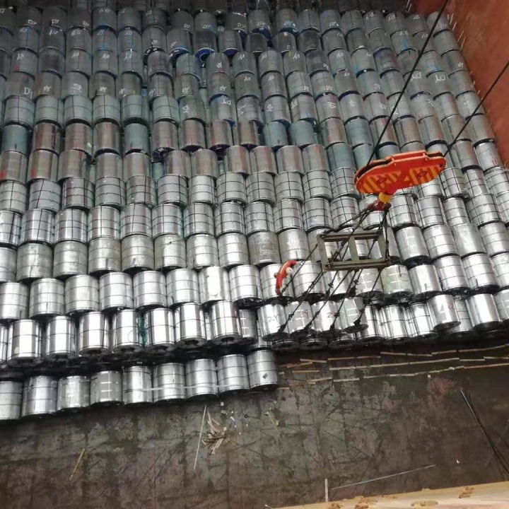 5,500 tons of galvanized steel coils shipped to the UAE