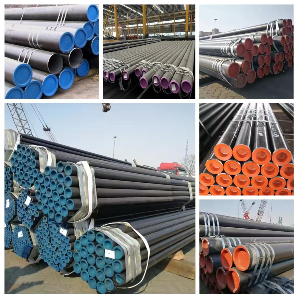黑漆无缝管碳钢.jpg Seamless Pipe Spray Black Paint