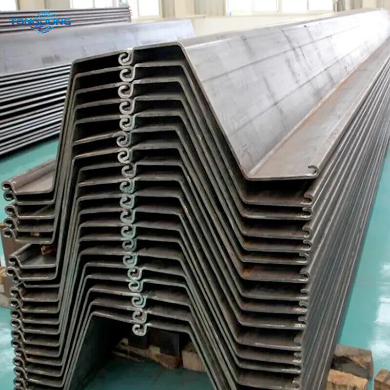 A53 Gr.A A656 Gr.50 U-Shaped Steel Sheet Pile