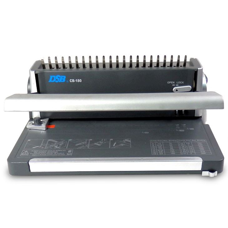 CB-180 A4 Adjustable Punch Comb Binding Machine