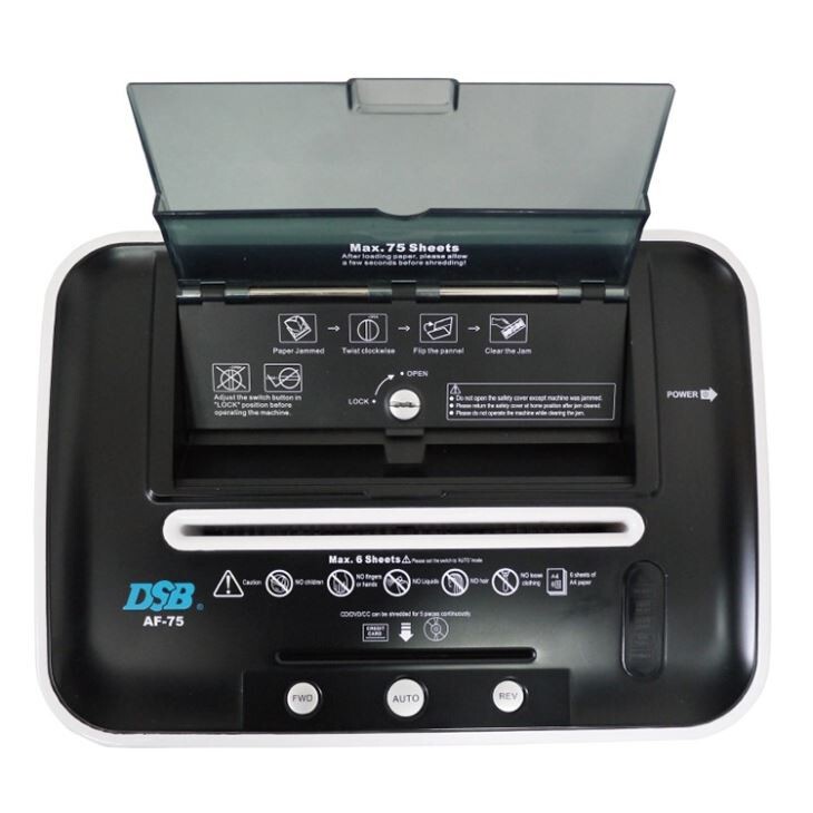 AF-75 Electric Strip Cut Paper Shredder