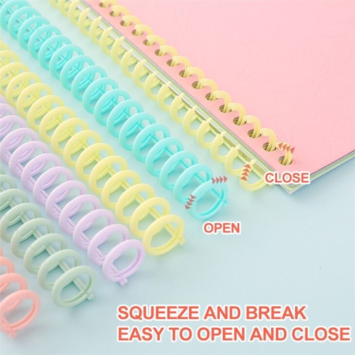 Plastic Loose-Leaf Binding Ring