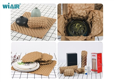 Collision Between Paper Bubble And Handicrafts