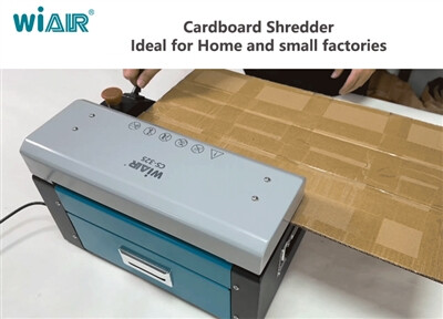 Cardboard Shredder—Ideal For Home And Small Factories