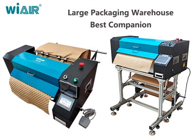 The PB640pro Bubble Paper Machine Easily Handles A Packaging Warehouse!