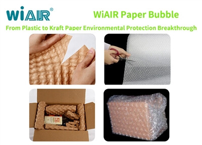 WiAIR Paper Bubble - From Plastic To Kraft Paper Environmental Protection Breakthrough