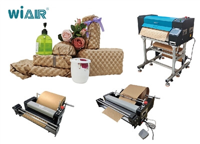 WiAIR Paper Bubble Machine : Ideal For Manufacturing Inner Cushion Packaging Material in E-commerce Mode Boxes