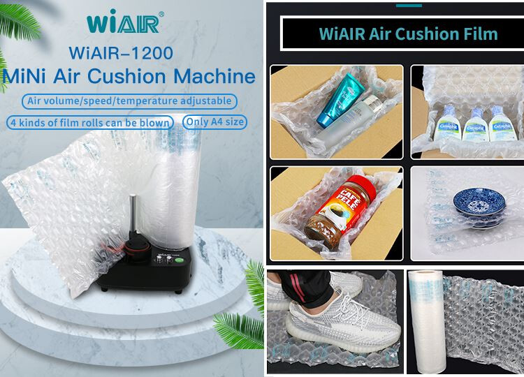 How To Inflate The Cushion Inflatable Air Cushion Film? Gourd Bubble Film Packaging Method!