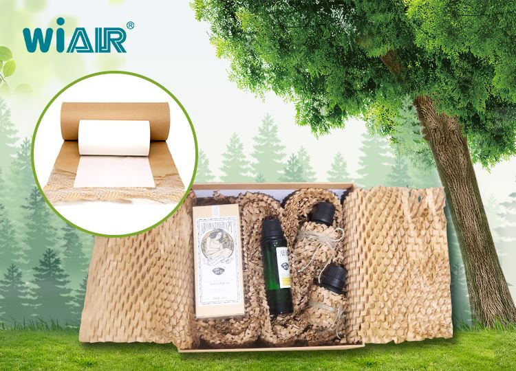 The Best Natural Honeycomb Paper Gives You The Best Packaging Protection And Reflects The Product's Pure Naturalness, Which Is Healthier And Safer To Use.