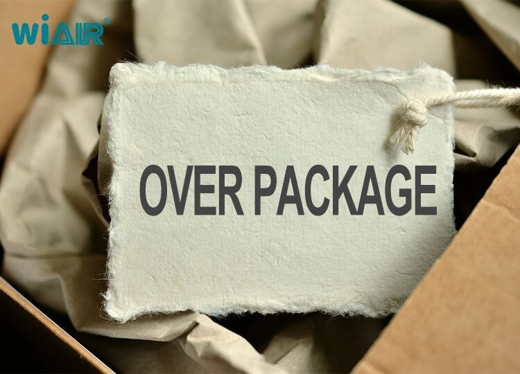 How does the packaging of food and cosmetics comply with the new national policy?