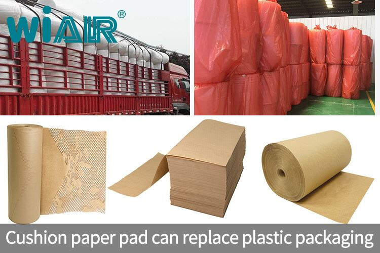 Cushion Paper Pad Can Replace Plastic Packaging To Avoid Plastic Tax