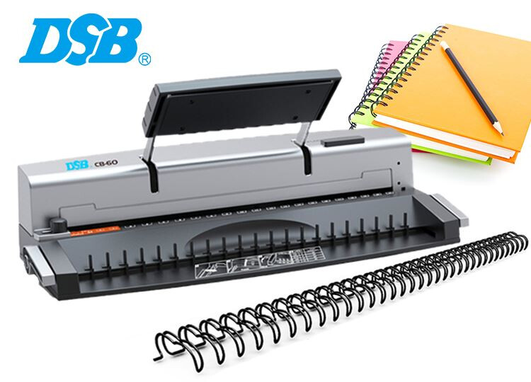 How do you use a wire binding machine?