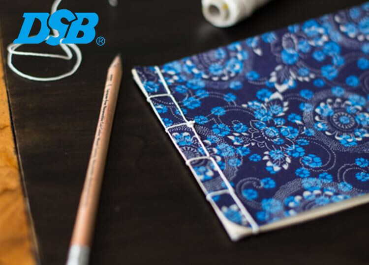 How do you bind a homemade book?