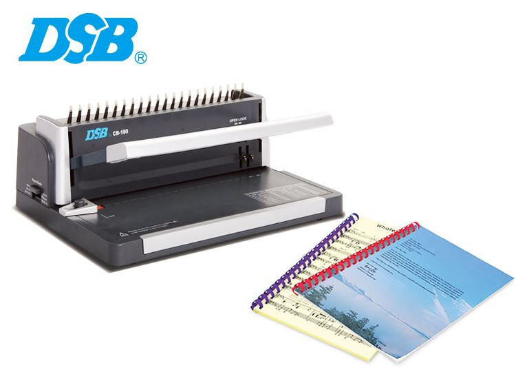 What is a 19-hole comb binding machine?